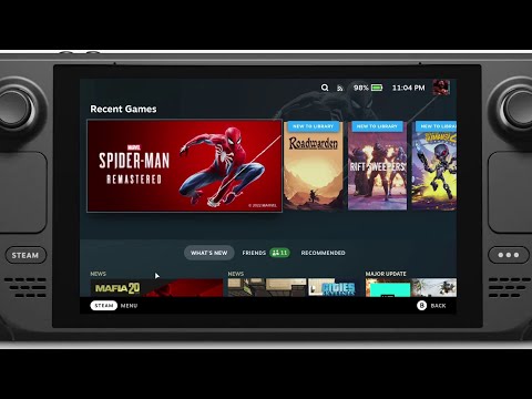 Marvel’s Spider Man Remastered Steam Deck Gameplay - Collecting all Backpacks