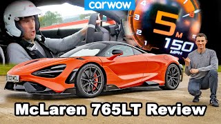 McLaren 765LT review: see how quick it is 0-60, 100 & 150mph - it'll blow your mind!