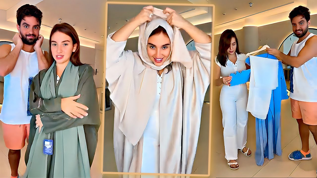 عملت unboxing للعبايات 😍 سارة الورع