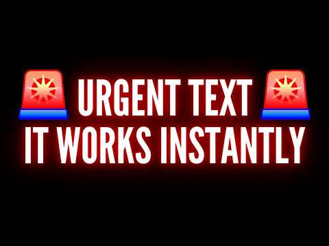 They Will TEXT You RIGHT NOW To Fix Everything PERMANENTLY After Listening To This
