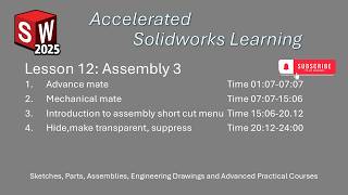 Lesson 12 : Assembly 3 Update