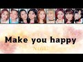 NiziU 【 Make you happy 】パート分け フルサイズ プレデビュー曲