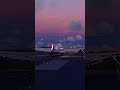Runway lights at night 😍 | Microsoft Flight Simulator