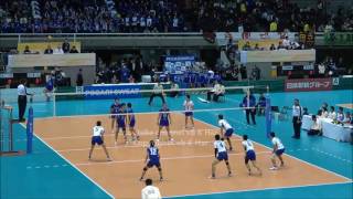 荏田 vs 松阪工 春高バレー2017 1回戦より Japan volleyball - YouTube