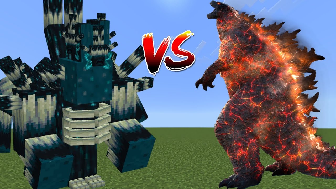 king titan warden vs burning Godzilla 