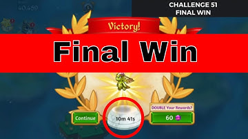 Merge Dragons | Challenge 51 Final Win