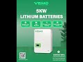 2.5KW | 5KW | 10KW | 15KW Lithium Batteries Your Gateway to Uninterrupted Power⚡| Maximum Efficiency