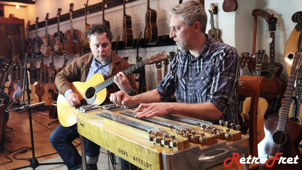 1958 Bigsby T-8 Pedal Steel with Conway Twitty's 1931 Martin OM-18 // SOUND CHECK
