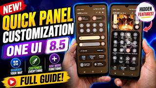 Samsung A07 One UI 8.5: советы и хитрости, скрытые функции и настройка панели управления Samsung ... screenshot 4