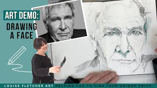 Art Demo: Drawing a face