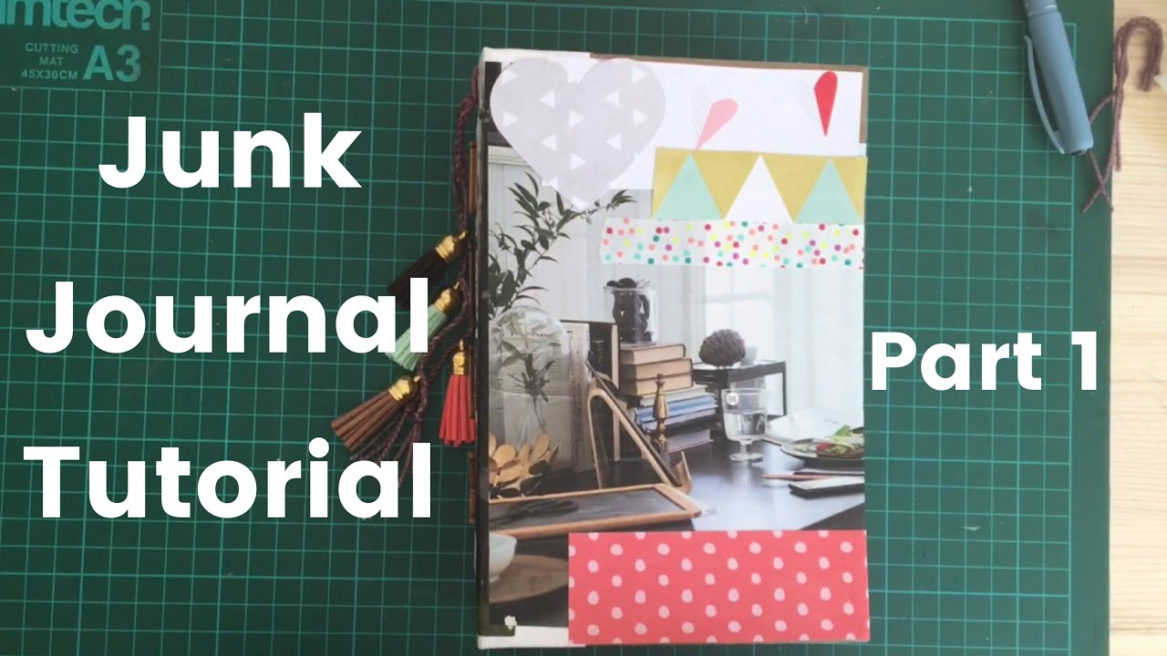 Junk Journal Tutorial Part 1 | Prepping Signatures - YouTube