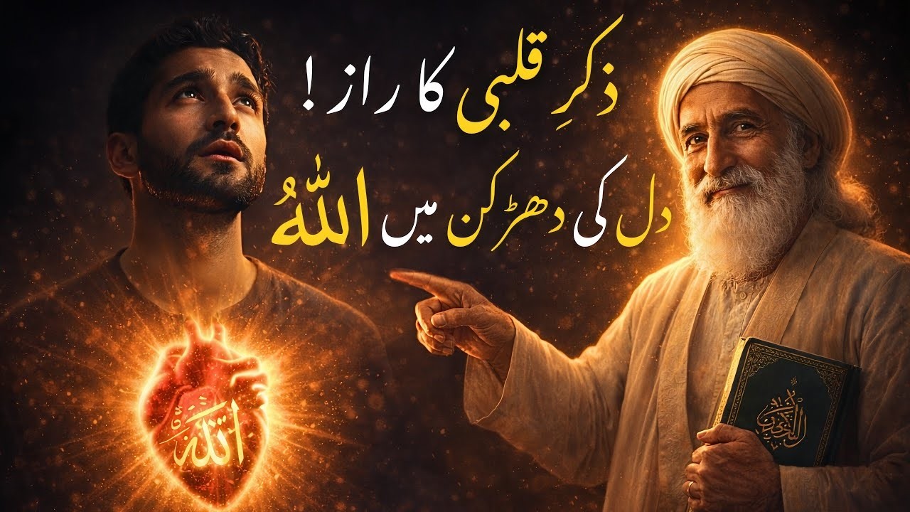 Jab Dil Khud Allah Ka Zikr Karne Lage | Zikr-e-Qalbi Ka Raaz | Dil Ki Dharkan Mein Allah?