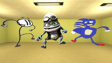 Crazy Frog, Sanic and Henry Stickmin Nextbot Gmod | Garry