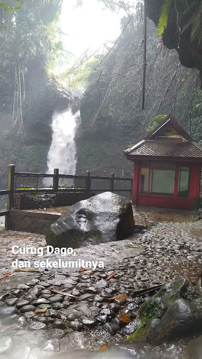 Curug Dago, situs yang mulai terbengkalai