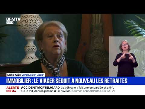 Immobilier : le viager séduit à nouveau les retraités - Yann Lequerre (Viagimmo Cholet) sur BFMTV