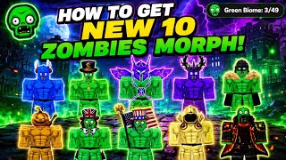 Details NEW UPDATE || HOW TO GET 10 NEW ZOMBIES IN FIND THE ZOMBIE MORPH [166] ROBLOX Update