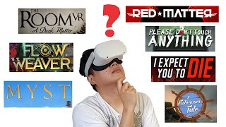 Best VR Puzzle Escape room: The Room VR vs Red Matter vs Myst vs I expect you to Die vs Flow Weaver screenshot 4