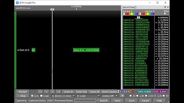EE101 Insight-Pro EE101printf Debug Output