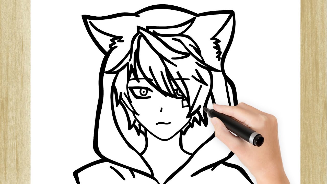 ᐥ tr — akkun 。  Tutoriais de desenho, Personagens, Anime