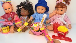 ASMR Baby Doll Feeding Playset 👶🍽️✨ | Relaxing No Talking Toy Sounds screenshot 5