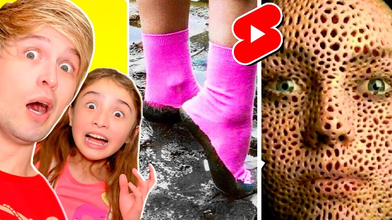 TENTE NÃO SENTIR NOJO! OS MELHORES SHORTS de COISAS NOJENTAS! Pai Também Vloga