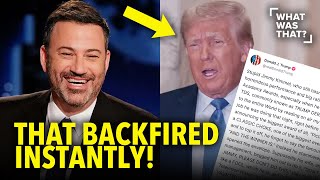 Trump HIT with INSTANT KARMA after Kimmel Attack Backfires