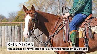 Rein Stops-The Secrets To Attaching These Important Pieces of Equipment