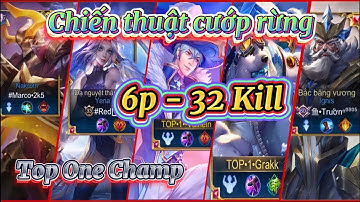 Top One Champ | Chiến thuật cướp rừng Rank 61*  -  "6 Phút - 32 Kill"