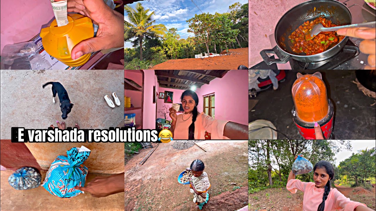 bajjei kordhu yeth kas thiknd🥳savings yethnd/e varshada plans? Marriage?Ellada bele?/chirathe baidnd