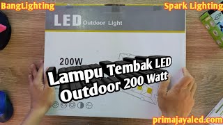 Rangkaian Lampu Tembak Sorot HPIT