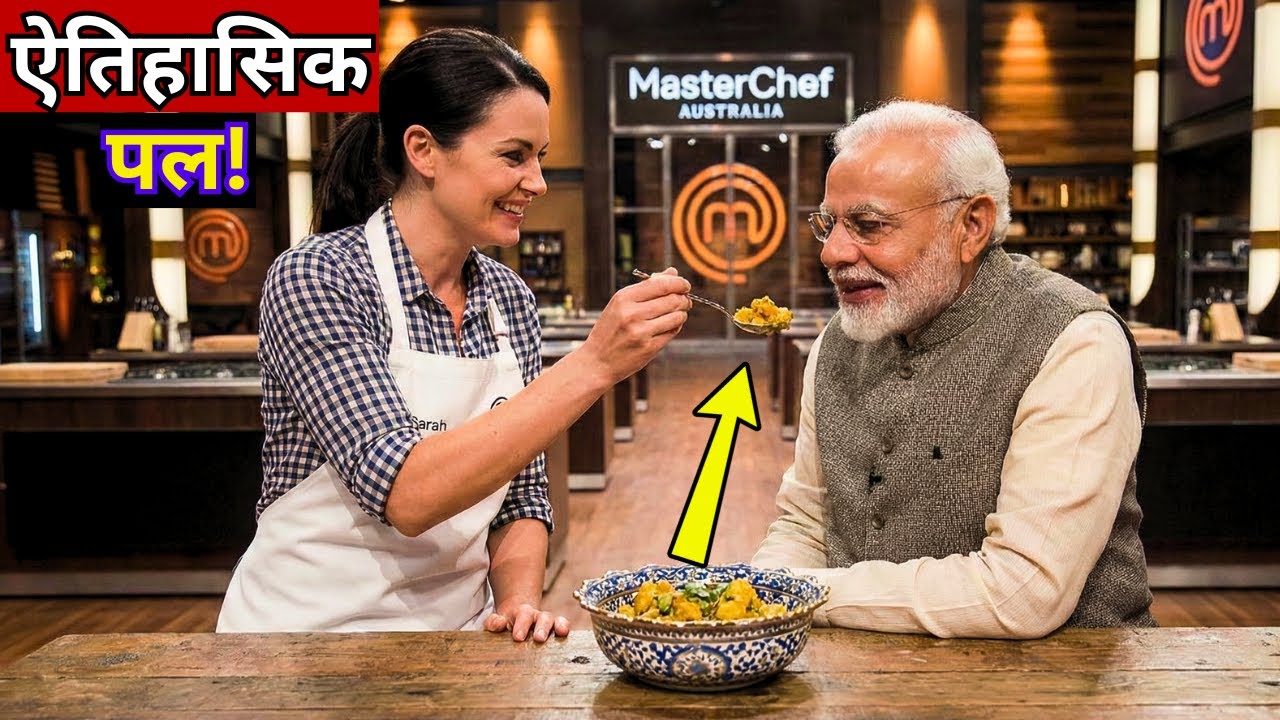 MasterChef में PM Modi? Sarah Todd ने बताई भारत के आयुर्वेद की Trillion Dollar ताकत! 🇮🇳😱