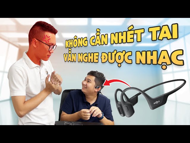 Review tai nghe SHOKZ OPENRUN S803, không cần nhét vào tai vẫn nghe nhạc được