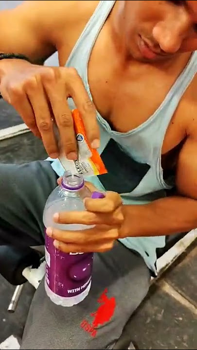 use electral when you haven't eat pre-workout meal for energy #shorts