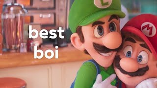 Super Mario Bros. Movie but only Luigi