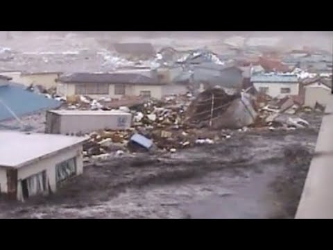 【貴重映像】2011年3月11日 東日本大震災　津波が到達して大火災が発生するまで / Great East Japan Earthquake, Tsunami