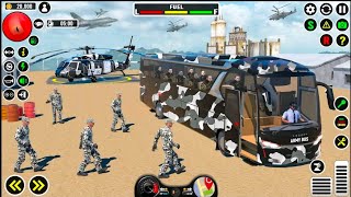 Army Soldier Bus Driving Simulator - US Offroad Transport Duty Driver 3D - Android GamePlay screenshot 3