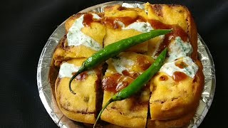 ब्रेड पकोड़ा- चटपटा, तीखा नाश्ता और साथ ही दही वाली चटनी, Stuffed bread pakoda