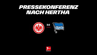 "Wissen was wir können" I Pressekonferenz nach Hertha BSC
