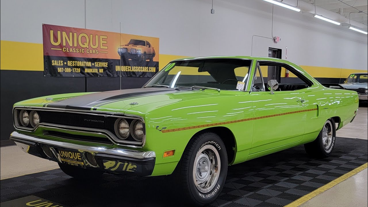 1/18 グリーンライト 1970 Plymouth Road Runner GMP 1/18 1970 Plymouth Road Runner Green 1092 units