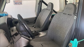 Ultimate TJ Jeep Upgrade: Installing PRP Seats and Custom Brackets