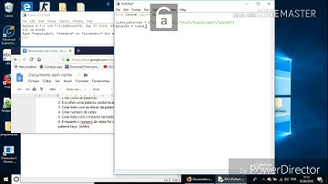 Python- Projeto "Jogo da Forca" parte 1-by Programando com André