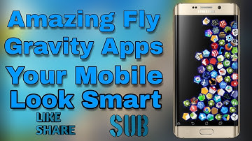 Make Your icons Fall By Gravity