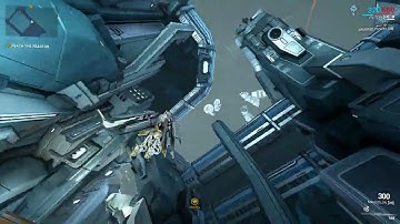 Warframe: broken archwing movement bug (Gauss)