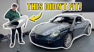 REBUILDING MY CRASH DAMAGED 987 PORSCHE CAYMAN S | PT4