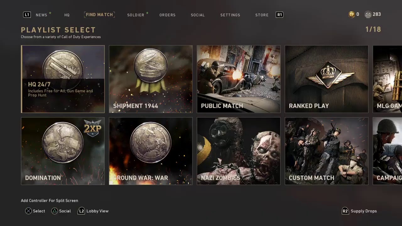 Prestige Master Level 480 Road To Level 1000 Call Of Duty Ww2