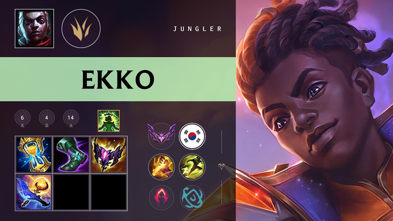 ekko 様 junglerelief green Ekko Jungle vs Zac - KR Master Patch 26.09 - YouTube