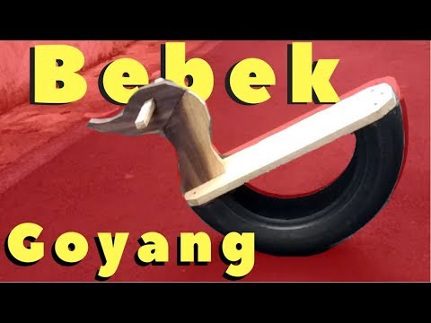 Cara Membuat Ayunan Kursi Bebek Goyang Dari Ban Bekas