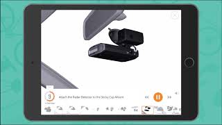 Escort M1 Dash Cam Step-By-Step 3D Instructions by BILT screenshot 2