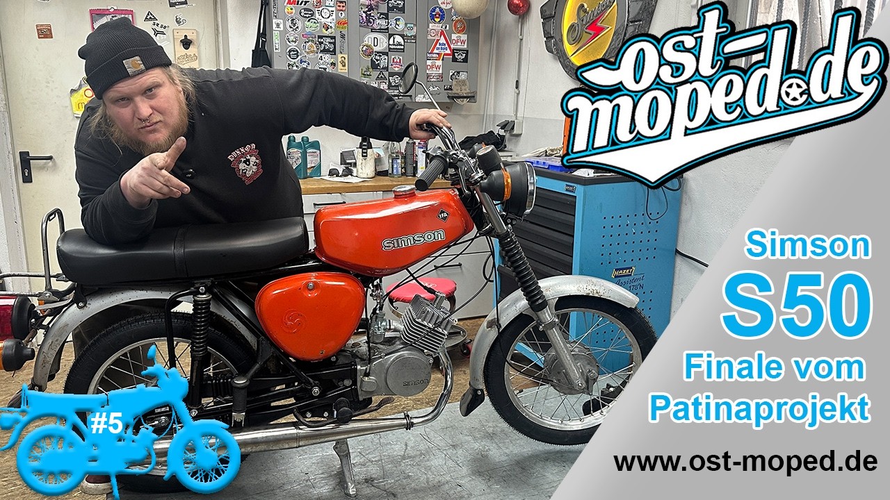 Simson S50 | Patinaprojekt - Alte Liebe, Frischer Glanz! | Folge 5 | ost-moped.de