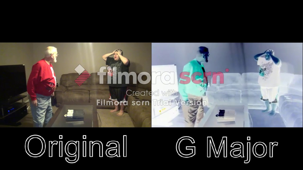 Angry Grandpa Destroys PS4! Comparison (Original & G Major)